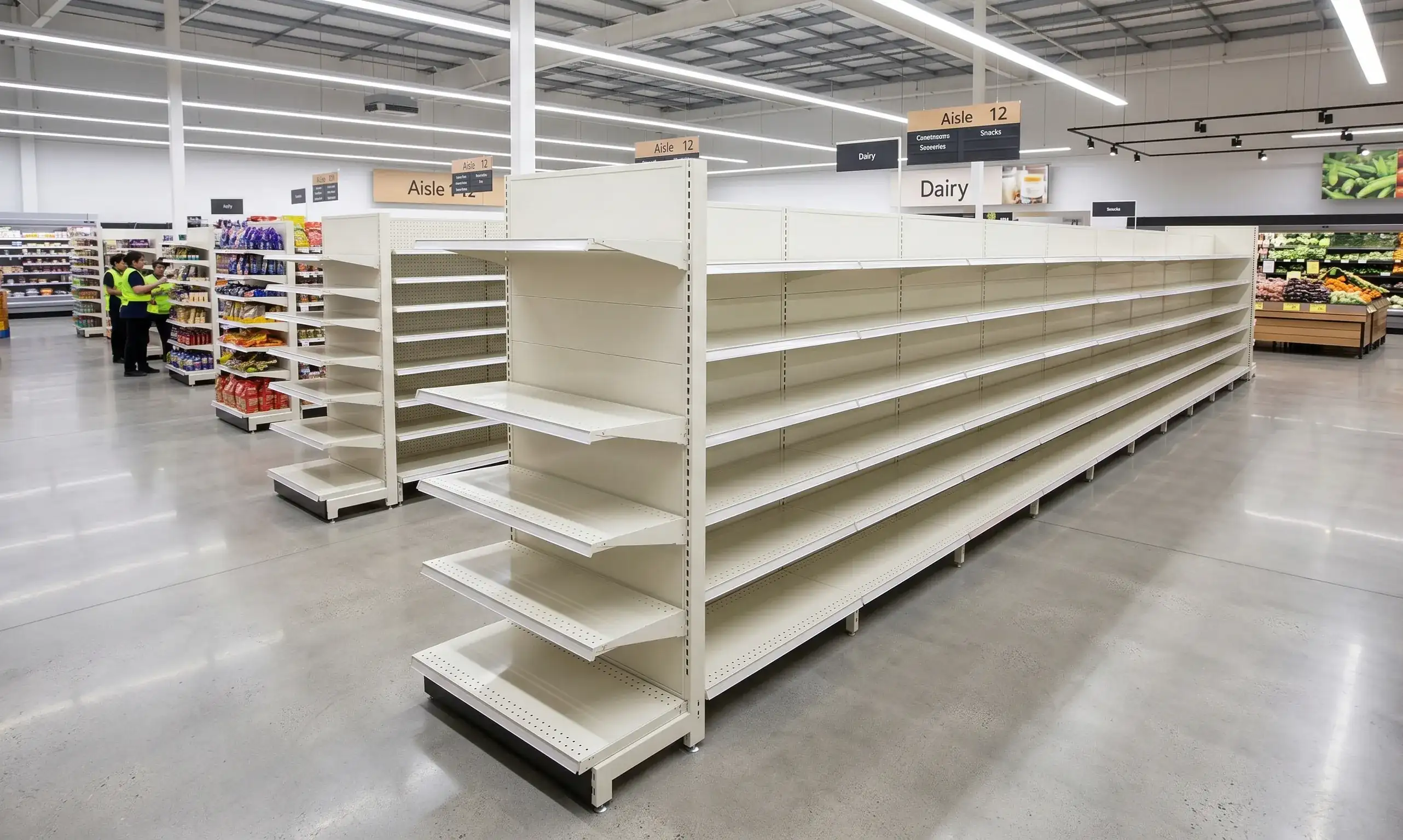 Supermarket Shelving